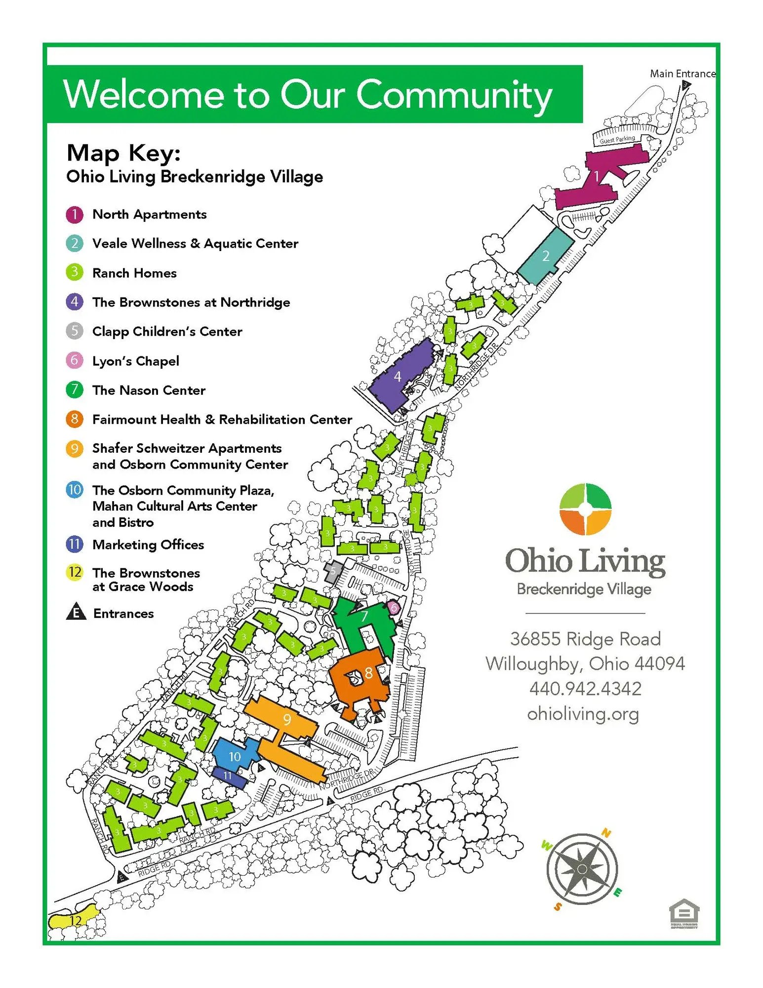 Ohio living breckenridge village contact